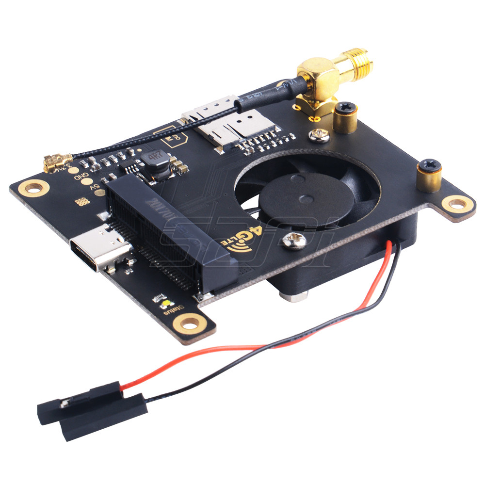 52Pi 라즈베리 파이 3G 4G 햇 USB C타입 인 - Deskpi Super6C 리뷰 및 가격