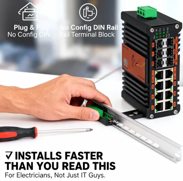 산업용 L2+ 관리형 PoE 스위치, 8포트 10G S - Managed Gigabit Poe Switch 8 Port 802.3At 리뷰 및 가격
